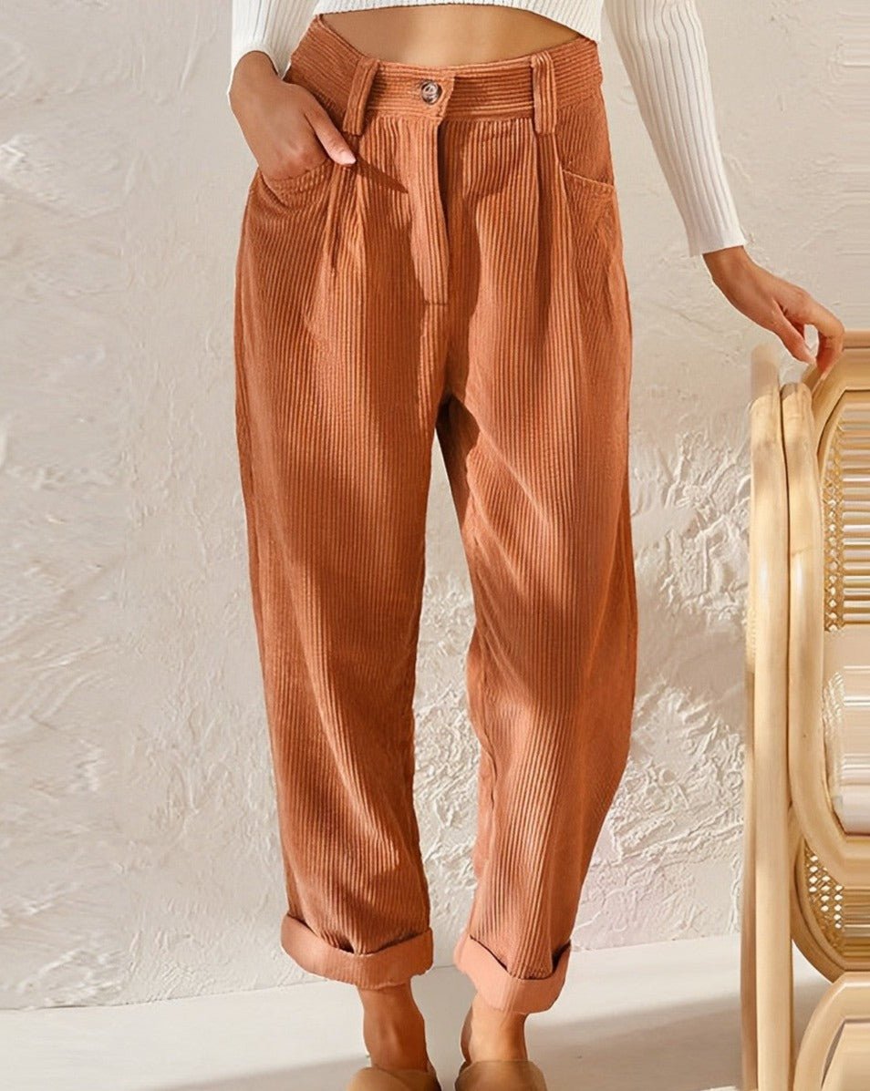 JENA - Stylish corduroy trousers